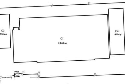 Spațiu comercial, de 3,678 mp, în Central - 2