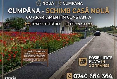 Casă cu 3 camere cu Teren 500 Mp în Cumpăna - 1