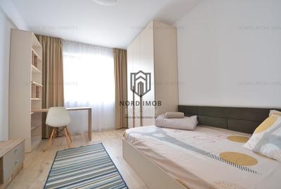 Apartament cu 3 camere semidecomandat, mobilat în Băneasa - 16