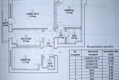 Apartament cu 3 camere decomandat în Dristor - 2
