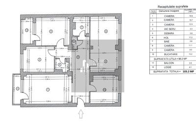 Apartament cu 4 camere decomandat, mobilat în Chișinau - 3