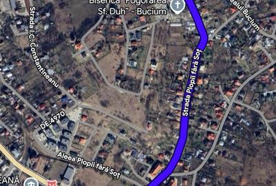 Teren intravilan de 814 mp, în Bucium - 7