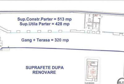 Spațiu comercial, de 282 mp, în Central - 3
