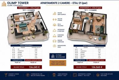 Apartament cu 2 camere decomandat în Central - 1