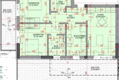 Apartament cu 3 camere decomandat în Central - 6