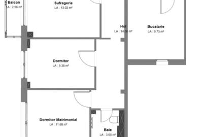 Apartament cu 3 camere decomandat în Pantelimon - 15