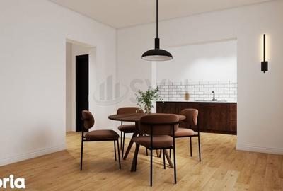 Apartament cu 3 camere, mobilat în Calea Victoriei