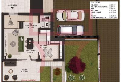 Casă individuală cu 4 camere cu Canalizare în Dâmbul Rotund - 6