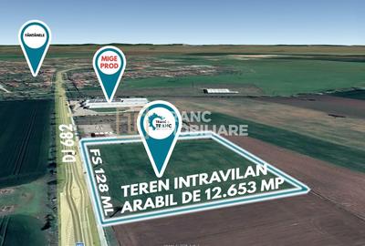 Teren Construcții intravilan de 12653 mp, în Fântânele - 2