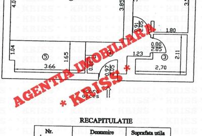 Apartament cu 2 camere decomandat în Craiovei
