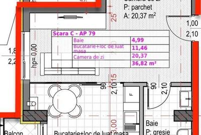 Garsonieră semidecomandată în Sopor - 4
