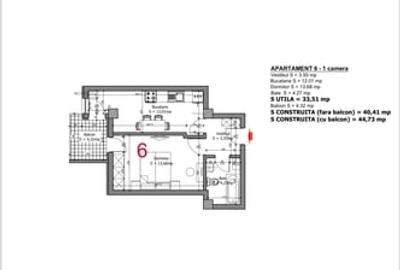 Garsoniera de vanzare -str. Oasului . Direct dezvoltator! Finisaje premium - 12