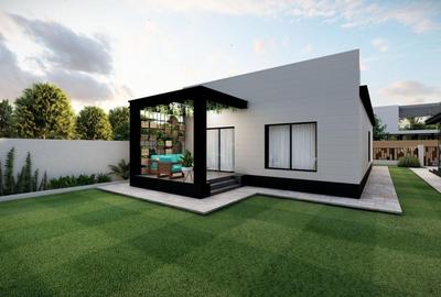 Casa individuala - 3 camere 2 bai - 310mp teren - 2