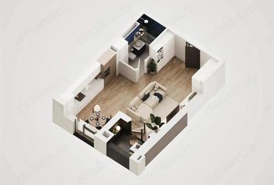 Apartament nou cu o camera de vanzare Via Carmina la pret de presale - 4