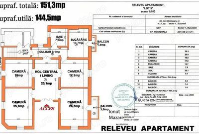 Ultracentral, intre Victoriei-Brezoianu, Otetelesanu 5 camere 155mp Ultracentral, intre Victoriei-Brezoianu, Otetelesanu 5 camere 155mp - 8
