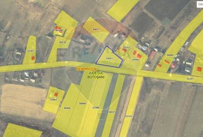 Teren Construcții intravilan de 2036 mp, în Pădureni (Șendriceni) - 3