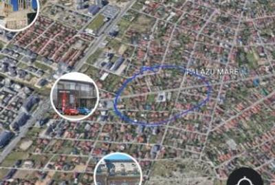 Palazu Mare , teren 1000 mp , ideal constructie bloc , vila etc - 2
