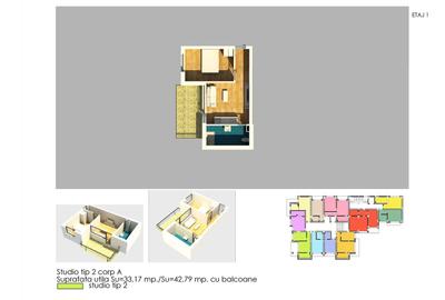 Apartament cu 2 camere în Central - 1