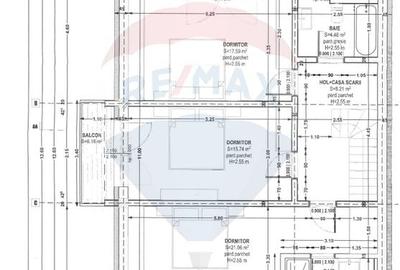 Proiect autorizat (AC) pentru constructia a 6 vile individuale P+M - 14