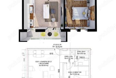 Vind ap.cu o camera ,la mare. - 4