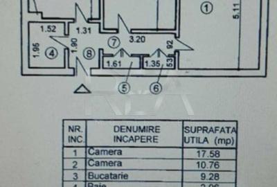 2 camere, Theodor Pallady, decomandat, et. 4, inst. schimb., metrou - 7