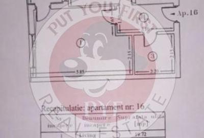 Apusului | Garsoniera | Decomandata | 41mp | B12027 - 9