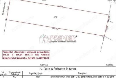 Postalionului - stradal - 5.000 mp - 1