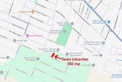Teren Popesti-leordeni, str Astrelor - 592 mp - 2