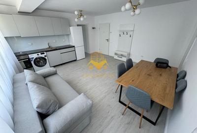 Apartament cu 2 camere semidecomandat, mobilat în Baciu