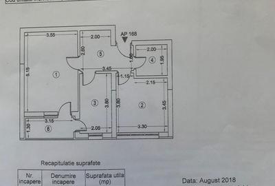 Apartament cu 2 camere decomandat în Exterior Vest