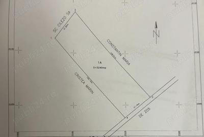 Teren de 3240 mp, în Țegheș - 2