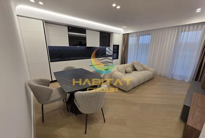 Apartament cu 3 camere decomandat, mobilat în Pipera