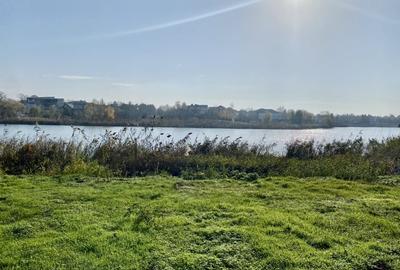Teren la lac centru Corbeanca, vedere lac si padure, toate utilitatile - 3