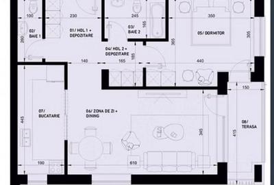 Apartament cu 2 camere, Valea Cetetii, Brasov - 4