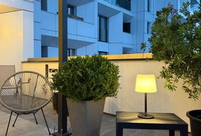 2 camere INVESTITIE THE ADRESS Barbu Vacarescu| Suprafata utila: 50 mp + terasa - 10