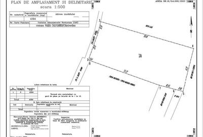 Ploiesti - Valea Calugareasca - Pantazi - teren intravilan - 4394 mp - 5
