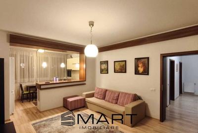Apartament cu 2 camere decomandat, mobilat în Mihai Viteazul