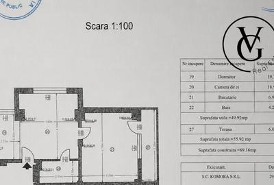 Apartament cu 2 camere semidecomandat în Energia - 9