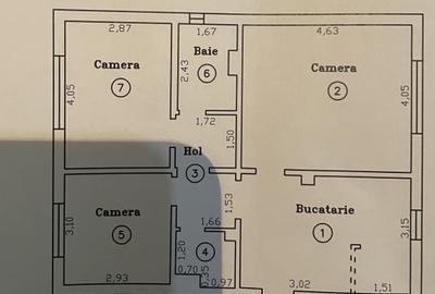 Apartament cu 3 camere si garaj, decomandat, parter - 8