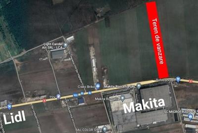 Teren Branesti DN3 langa Makita, Lidl
