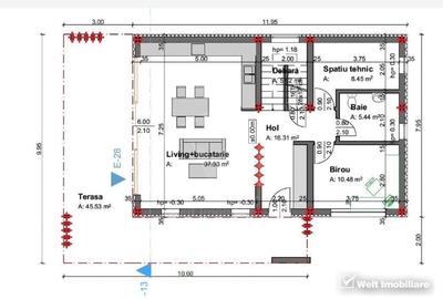 Casă individuală cu 5 camere cu Teren 700 Mp în Sălicea - 3