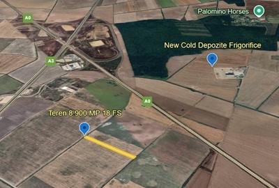 Vanzare Teren 8.900 MP Intravilan Tarla 15-Ștefanestii de Jos, Zona nod A3 - A0 - 1