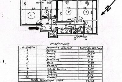 Apartament cu 3 camere decomandat în Colentina - 15