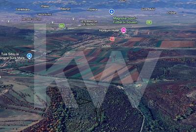 Teren de 38400 mp, în Șura Mare