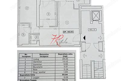 Vanzare apartament 3 camere Calarasi, Mobilat - 3