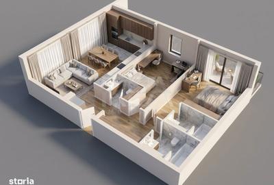 Apartament cu 3 camere decomandat în Ferdinand - 1