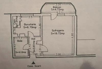Garsonieră decomandată în Inel II - 2