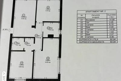 Apartament 3 camere, parter, zona Lipovei, direct de la proprietar