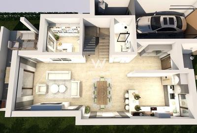 Casa Sibiu, Cisnadioara - Casa de vis - garaj, terase - 7