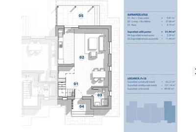 Valea Lupului, case insiruite P+Et. su=101mp. teren 160mp. (250mp) - 12